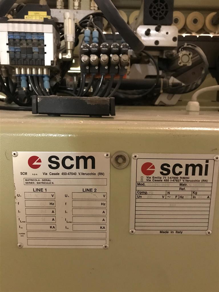 SCM Olimpic S-212 Edgebander, Machine ID: 7241